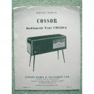 Cossor CR1501A Original Service manual