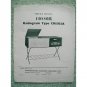 Original Cossor CR1502A Radiogram Original Service manual