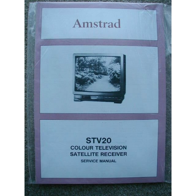 Amstrad STV20 Original Service manual