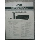 JVC HR-D755E / EG / EK Original Service Manual