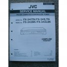 JVC FX-341TN / FX-341LTN FX-342BK / FX-342LBK Original Service manual