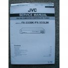 JVC FX-333BK / FX-333LBK Original Service manual