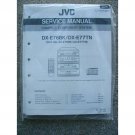 JVC DX-E76BK / DX-E77TN for Units: AX / FX / TD / XL Original Service Manual JVC DX-E76BK / DX-E77TN for Units: AX / FX / TD / XL Original Service Manual