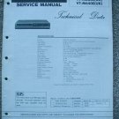 HITACHI VT-M630E VT-M640E Technical Data Original Service manual