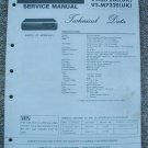 HITACHI VT-M720E VT-M722E Technical Data Original Service manual