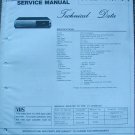 HITACHI VT-M740E Technical Data Original Service manual