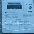 SHARP RG-6050E Original Service manual