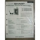 SHARP JC-25E JC-25G Original Service manual