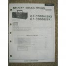 SHARP GF-CD55H (BK) GF-CD55E (BK) Original Service manual