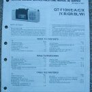 SHARP QT-F10H Original Service manual