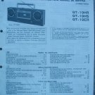SHARP QT-19HR QT-19HS QT-19ER Original Service manual