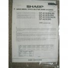 SHARP GF-A1H GF-A1E GF-A2H Original Service manual