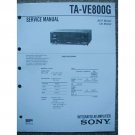 Sony TA-VE800G Original Service manual