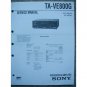 Sony TA-VE800G Original Service manual