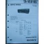 Sony TA-VE810G Original Service manual