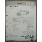 Sony CFD-66L Original Service manual