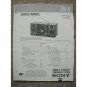 SONY FH-9 Original Service manual
