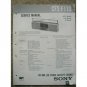Sony CFS-F11S Original Service manual