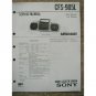 SONY CFS-905L Original Service manual