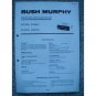 BUSH BV5613 Service information Original Service manual