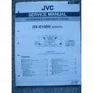 JVC DX-E10BK Original Service manual