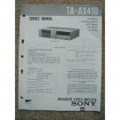 SONY TA-AX410 Original Service manual