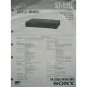 SONY ST-S110 Original Service manual