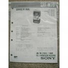 SONY SRF-M70 Original Service manual