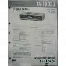 SONY TA-AX330 Original Service manual