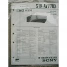 SONY STR-AV770X Original Service manual SONY STR-AV770X Original Service manual