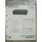 SONY TA-F400 Original Service manual