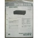 SONY TA-F311R / F411RA Original Service manual