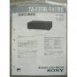 SONY TA-F311R / F411RA Original Service manual