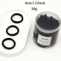50pcs/Can Girls' Basic High Elasticity Hair Ties For Ponytail, Hairstyle