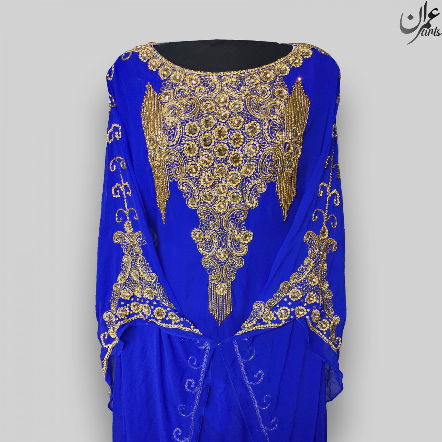 Imran Arts - D06 Arabic Farasha Traditional Dress Modern Abaya Moroccan Kaftan Bridesmaid Gown