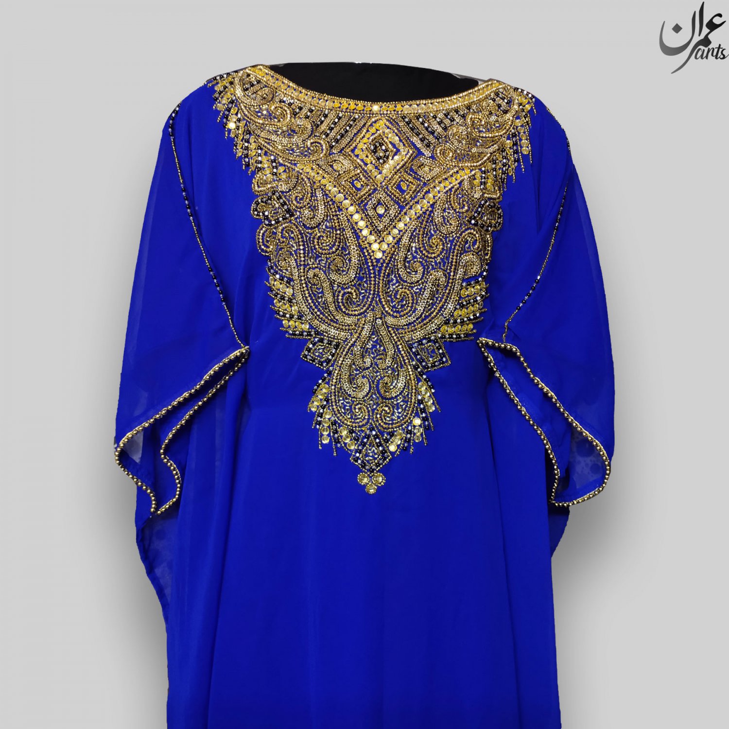 Imran Arts - D08 Arabic Farasha Traditional Dress Modern Abaya Moroccan Kaftan Bridesmaid Gown