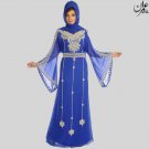 Imran Arts - D15 Arabic Farasha Traditional Dress Modern Abaya Moroccan Kaftan Bridesmaid Gown