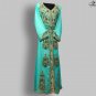 Imran Arts - D24 Traditional Dress Arabic Farasha Modern Abaya Moroccan Kaftan Bridesmaid Gown