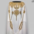 Imran Arts - D28 Traditional Dress Arabic Farasha Modern Abaya Moroccan Kaftan Bridesmaid Gown