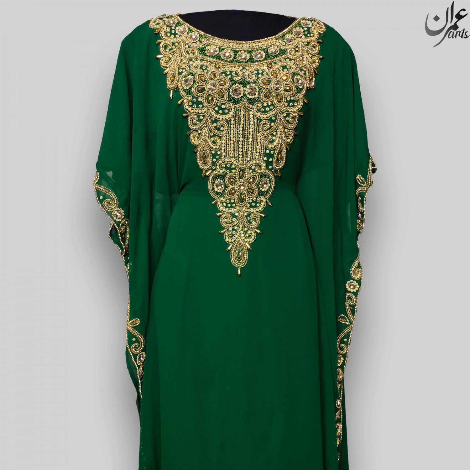 Imran Arts - D36 Royal Traditional Dress Arabic Farasha Modern Abaya Moroccan Kaftan Bridesmaid Gown