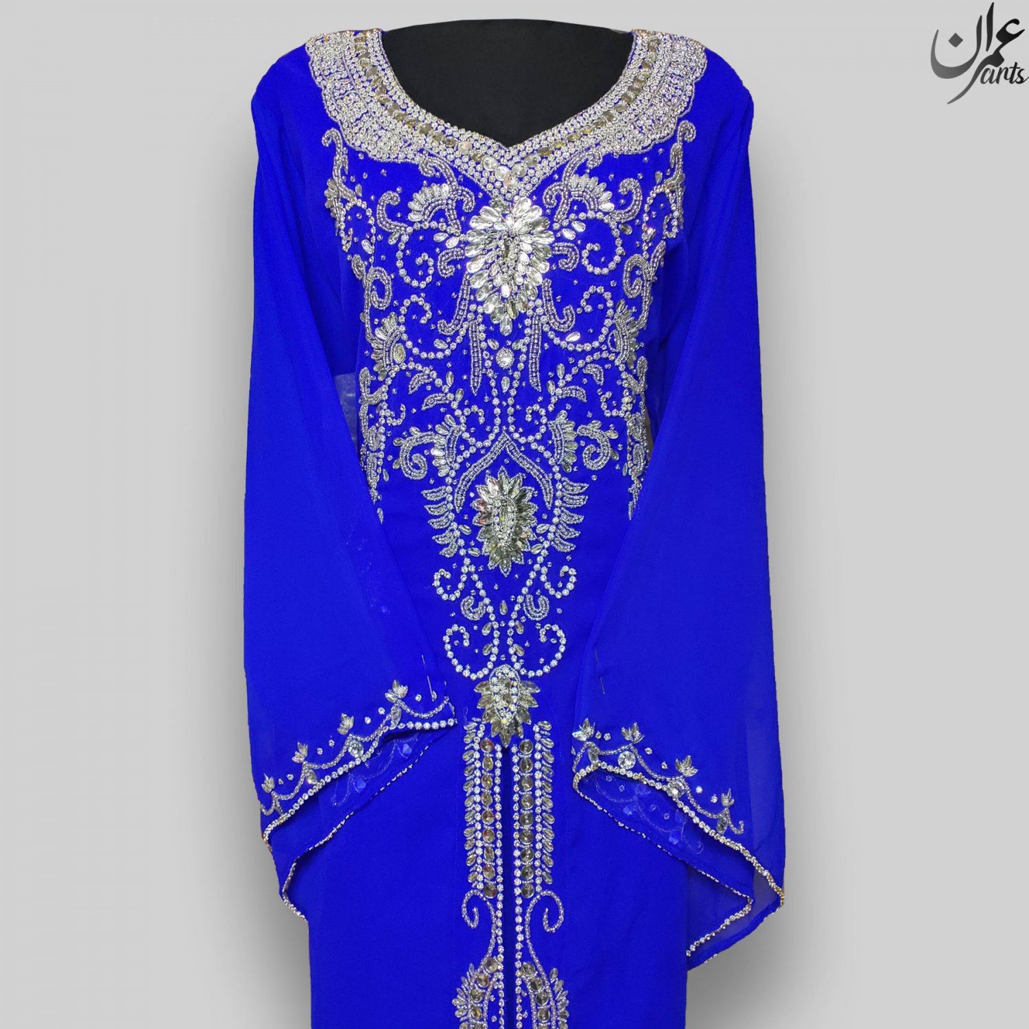 Imran Arts - D41 Royal Traditional Dress Arabic Farasha Modern Abaya Moroccan Caftan Bridesmaid Gown
