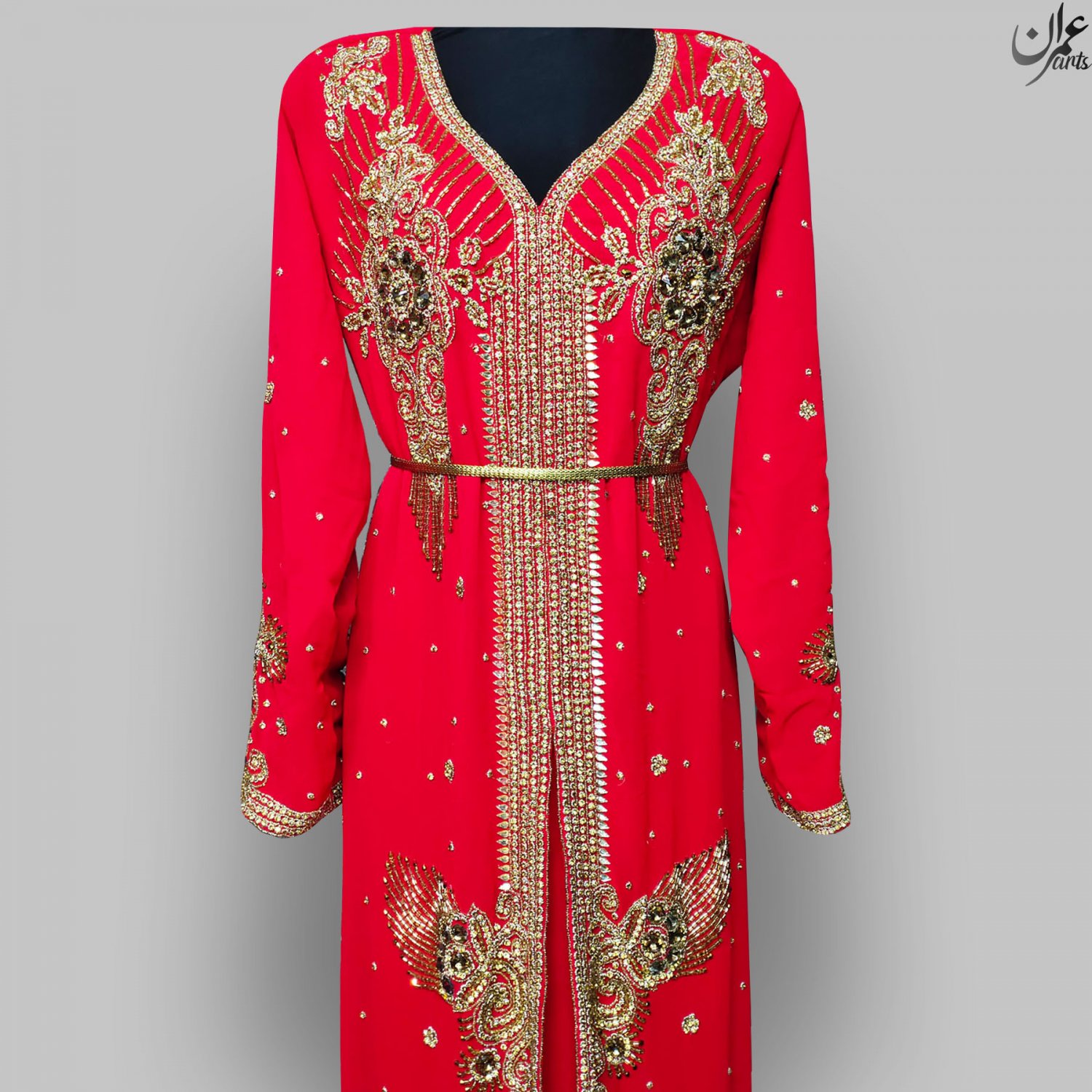Imran Arts - D52 Royal Traditional Dress Arabic Farasha Modern Abaya Moroccan Caftan Bridesmaid Gown