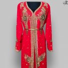 Imran Arts - D52 Royal Traditional Dress Arabic Farasha Modern Abaya Moroccan Caftan Bridesmaid Gown