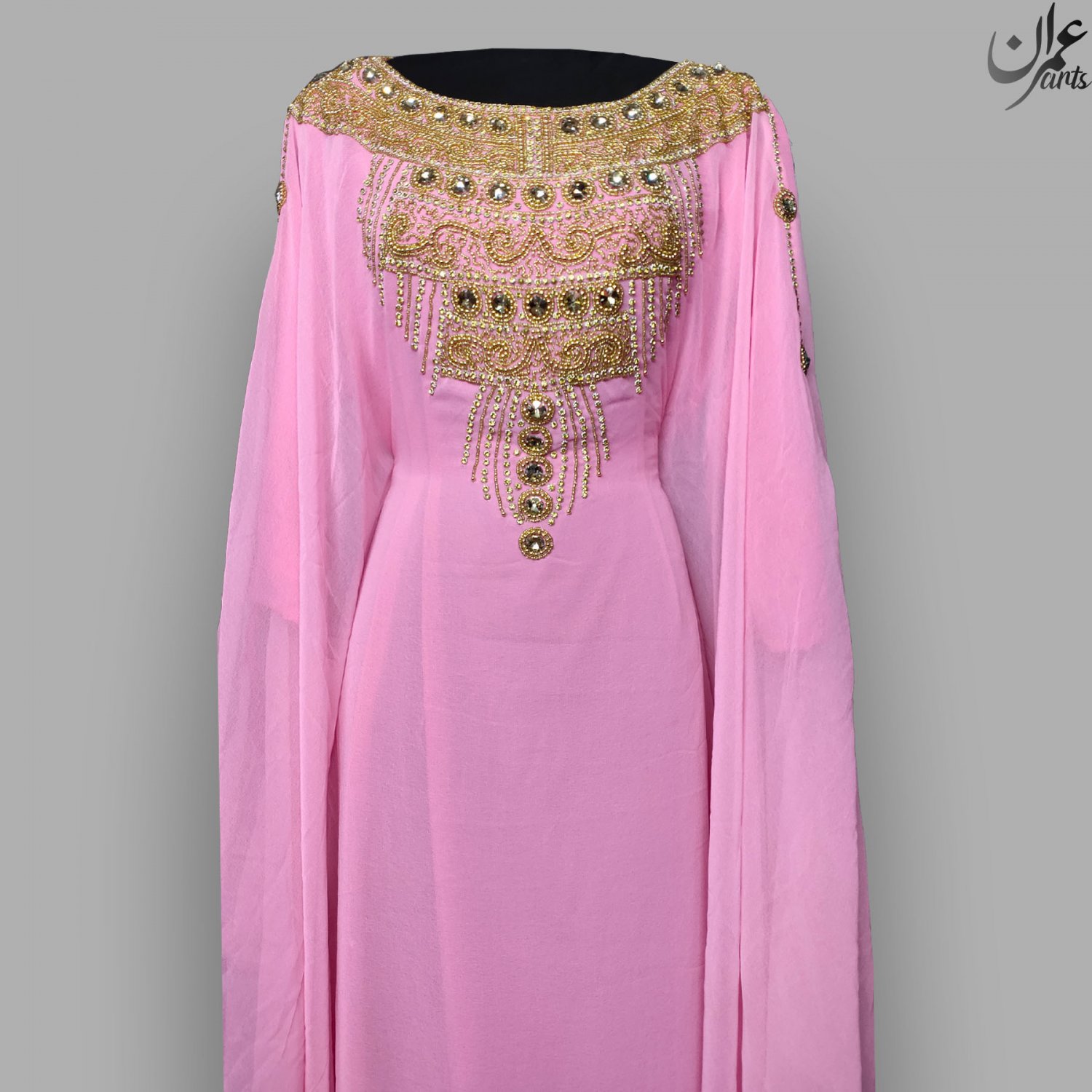 Imran Arts - D56 Royal Traditional Dress Arabic Farasha Modern Abaya Ethnic Wear Bridesmaid Gown