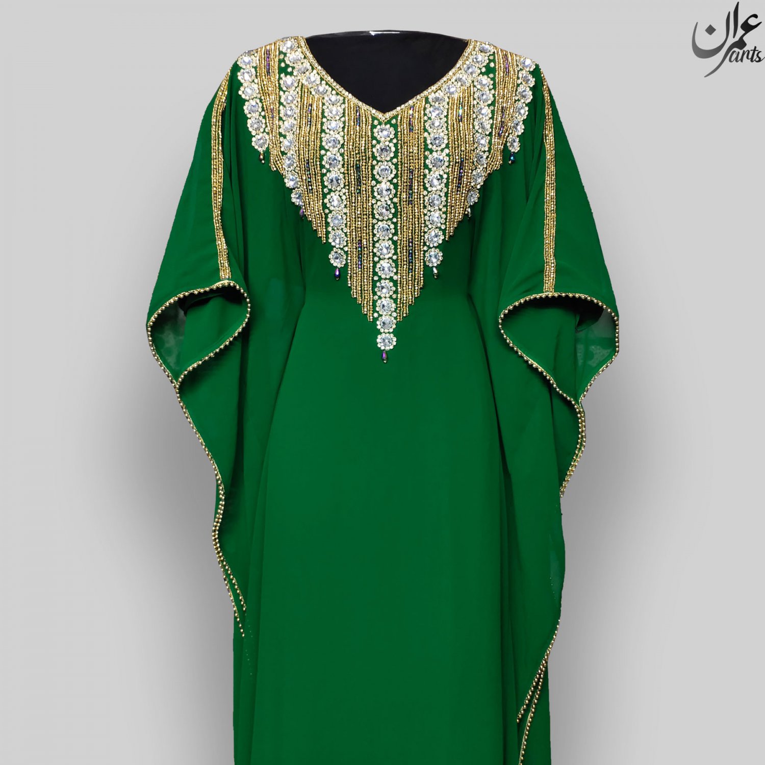 Imran Arts - D59 Royal Traditional Dress Arabic Farasha Modern Abaya Ethnic Wear Bridesmaid Gown