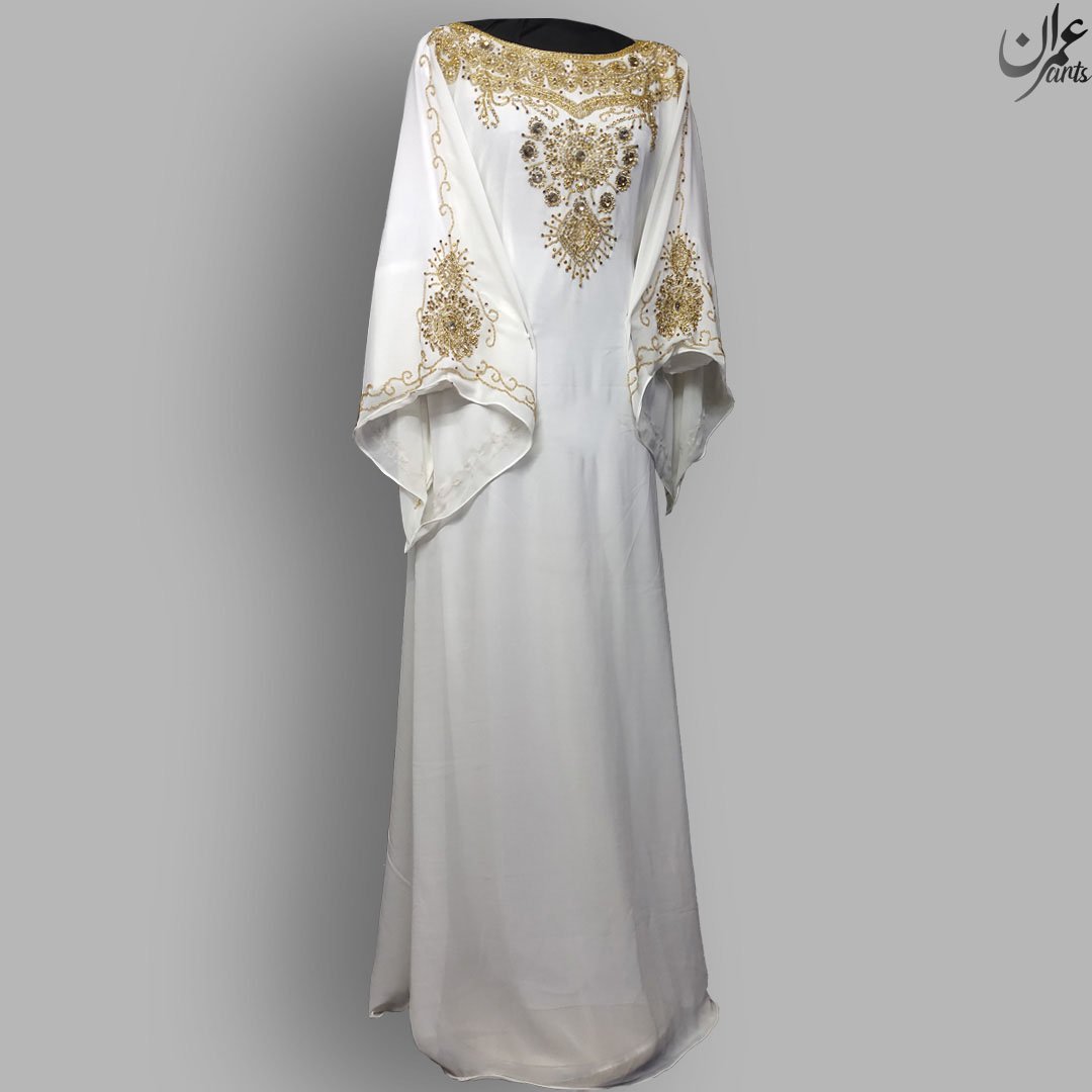 Imran Arts - D66 Royal Traditional Dress Arabic Farasha Modern Abaya Ethnic Wear Bridesmaid Gown