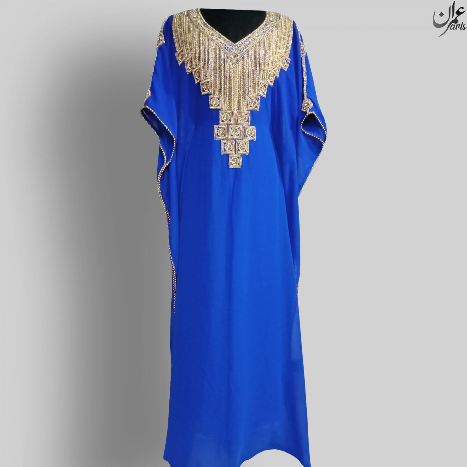 Imran Arts - D80 Royal Traditional Dress Arabic Farasha Modern Abaya Ethnic Wear Bridesmaid Gown