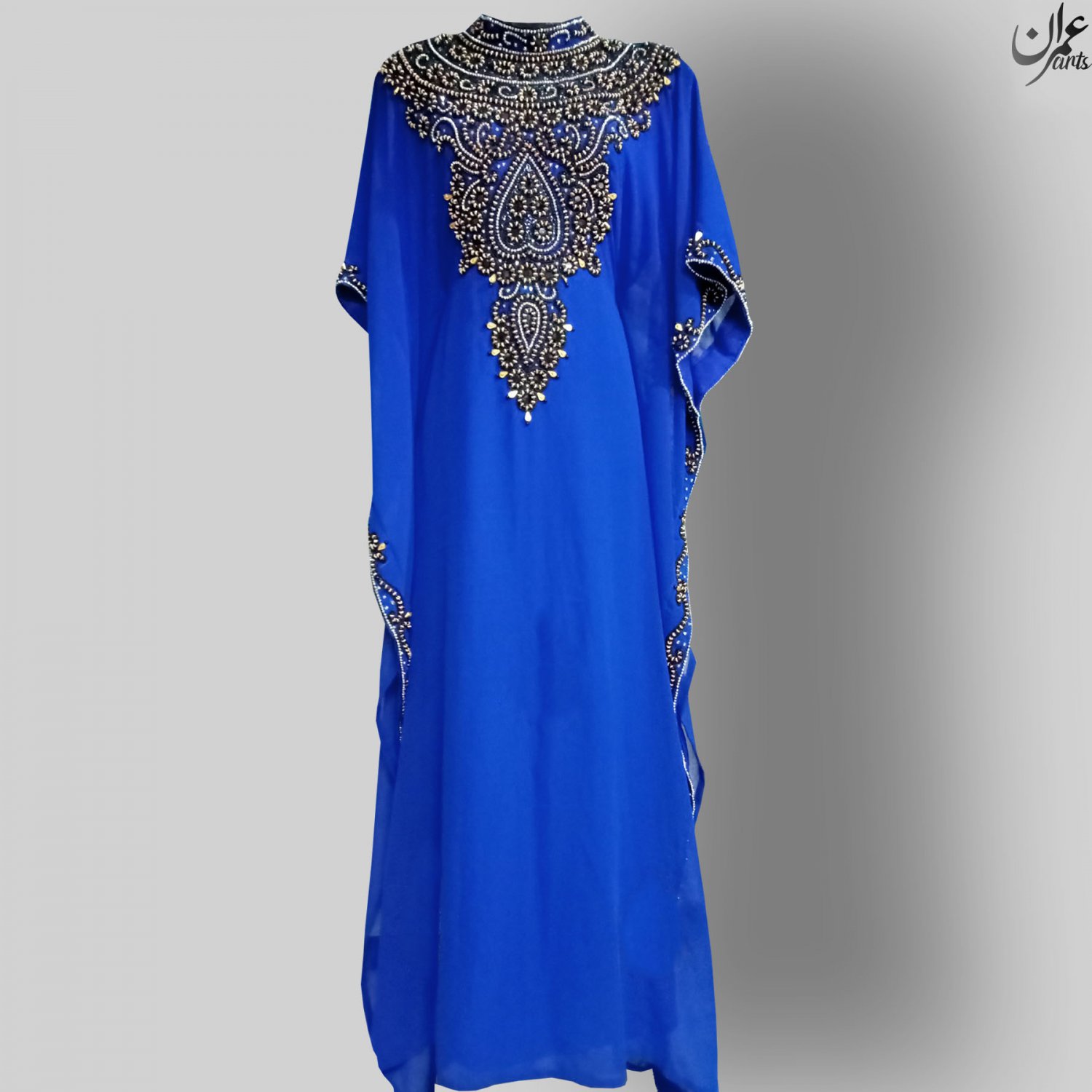 Imran Arts - D81 Royal Traditional Dress Arabic Farasha Modern Abaya Ethnic Wear Bridesmaid Gown