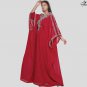 Imran Arts - D102 Royal Traditional Dress Arabic Farasha Modern Abaya Ethnic Wear Bridesmaid Gown