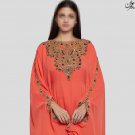 Imran Arts - D103 Royal Traditional Dress Arabic Farasha Modern Abaya Ethnic Wear Bridesmaid Gown